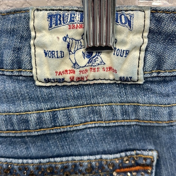 True Religion Skinny Capri Jeans-29 - Picture 8 of 8